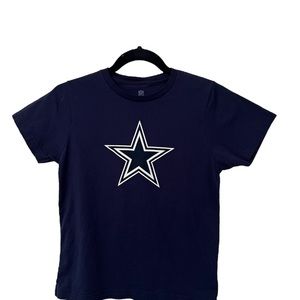 NWOT Girls Medium Dallas Cowboys Shirt in Navy Blue